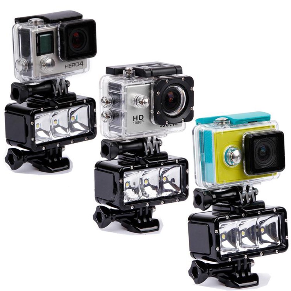 Videolampen voor je GoPro of andere Action camera 
